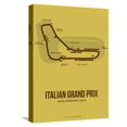 Italian Grand Prix 1 Stretched Canvas Print Wall Art by NaxArt