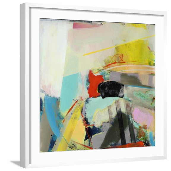 Art.com Jazz Hands I Art Print by Jodi Fuchs, White Frame Wall Art, 29" x 29"