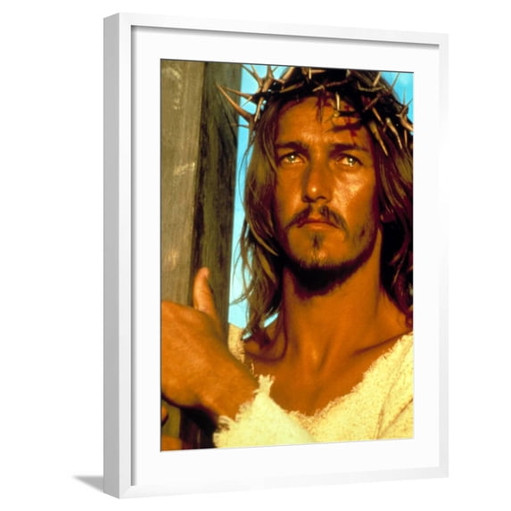 Art.com Jesus Christ Superstar, Ted Neeley, 1973 Photo, White Frame Wall Art, 23" x 29"
