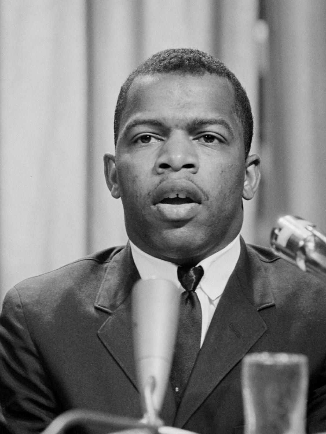 John Lewis, Future Congressman and Founder of SNCC, April 16