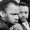 John Lewis (Left) and Hosea Williams, Leaders of Selma Voting
