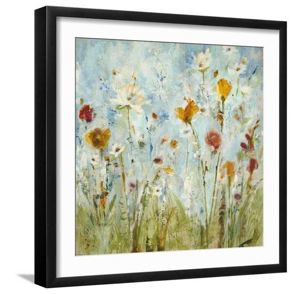 Art.com Jounce Art Print by Jil Martin, Black Frame Wall Art, 21" x 21"