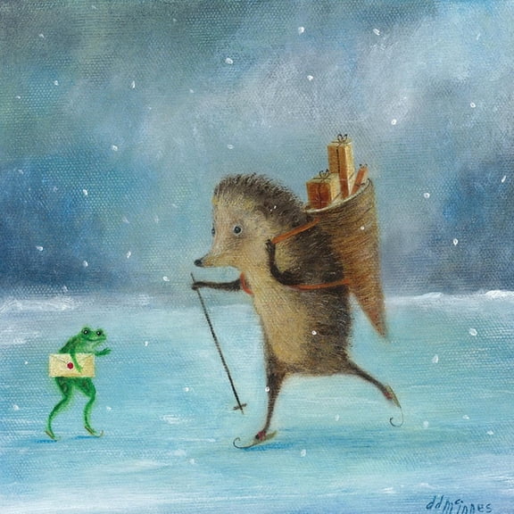 Art.com Julemanden Art Print by DD McInnes, 16" x 16"