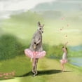 thumbnail image 1 of Art.com Kangaroo Ballet Photographic Print by Nancy Tillman, 24" x 24", 1 of 3