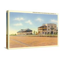 Art.com Keeneland Running Track, Lexington, Kentucky Stretched Canvas Print Wall Art, 24" x 16"