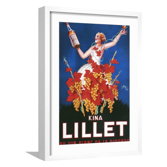 Art.com Kina Lillet Giclee Print, White Frame Wall Art, 17" x 23"
