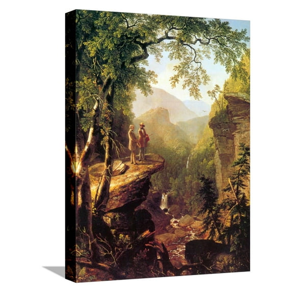 Art.com Kindred Spirits Stretched Canvas Print Wall Art by Asher Brown Durand, 12" x 16"