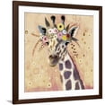 thumbnail image 1 of Art.com Klimt Giraffe I Art Print, Brown Frame Wall Art, 38" x 38", 1 of 5