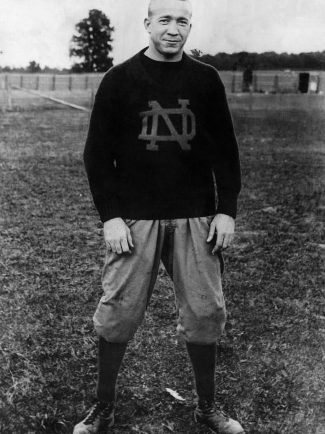 Art.com Knute Rockne, University of Notre Dame Football Coach, 1930 ...