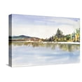 thumbnail image 1 of Art.com Lakeside Reflections Stretched Canvas Print Wall Art by Lora Gold, 18" x 12", 1 of 4