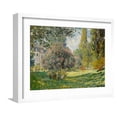 thumbnail image 1 of Art.com Landscape-The Parc Monceau Art Print by Claude Monet, White Frame Wall Art, 21" x 17", 1 of 5