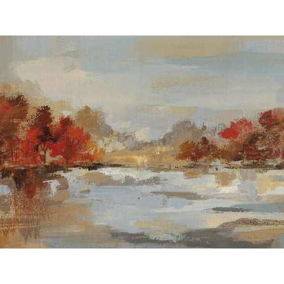 Art.com Late Fall Reminiscense Crop Art Print by Silvia Vassileva, 32" x 24"