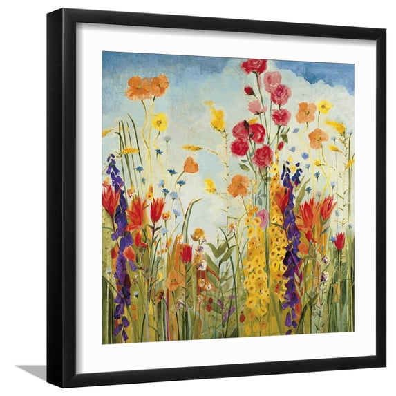 Art.com Laughter Art Print by Jill Martin, Black Frame Wall Art, 21" x 21"