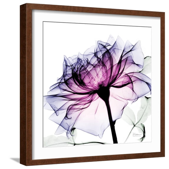 Art.com Leni Rose 1 Art Print by Albert Koetsier, Brown Frame Wall Art, 21" x 21"