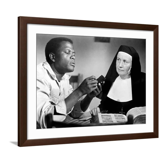 Art.com Lilies of the Field, Sidney Poitier, Lilia Skala, 1963 Photo ...