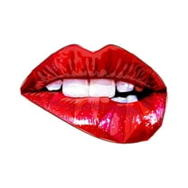 Art.com Lip Bite Art Print by Enrico Varrasso, 24" x 18"