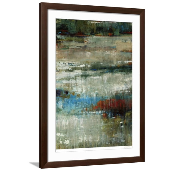 Art.com Living Color II Art Print by Tim O'toole, Brown Frame Wall Art, 32" x 44"