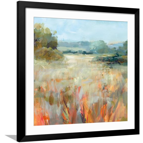 Art.com Lost in the Grasses Art Print by Danhui Nai, Black Frame Wall Art, 38" x 38"