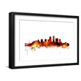 thumbnail image 1 of Art.com Louisville Kentucky City Skyline Art Print by Michael Tompsett, Black Frame Wall Art, 23" x 17", 1 of 5