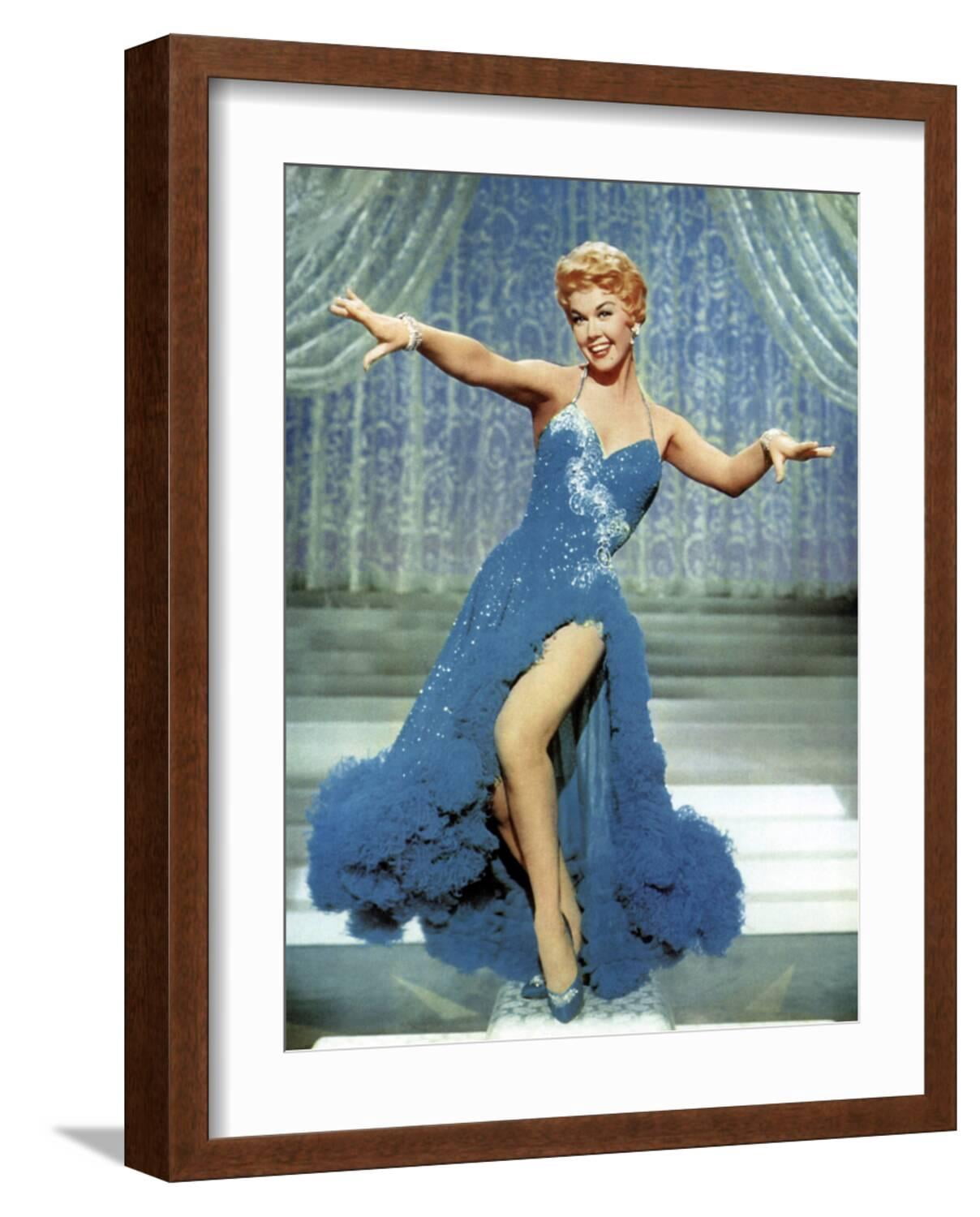 Art.com Love Me Or Leave Me, Doris Day, 1955 Photo, Brown Frame Wall ...