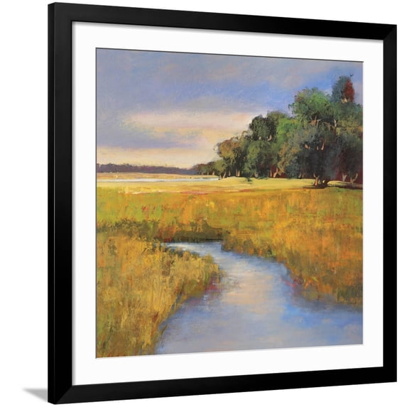 Art.com Low Country Petites B Art Print by Adam Rogers, Black Frame Wall Art, 38" x 38"