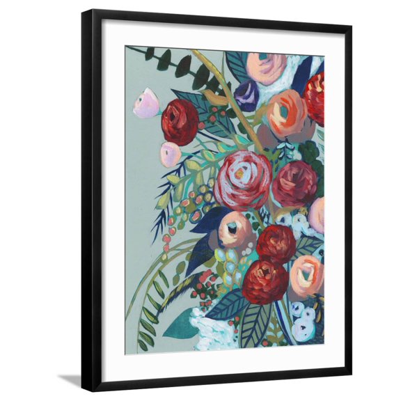Art.com Lyrical Array II Art Print by Grace Popp, Black Frame Wall Art, 23" x 29"
