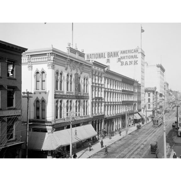 Art.com Main Street, Richmond, Virginia Photo, 16" x 12"