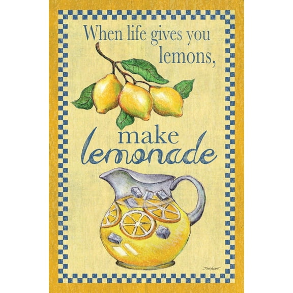 Art.com Make Lemonade Art Print by Todd Williams, 12" x 18"