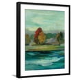 thumbnail image 1 of Art.com Malachite Lake II Art Print by Silvia Vassileva, Black Frame Wall Art, 23" x 29", 1 of 5