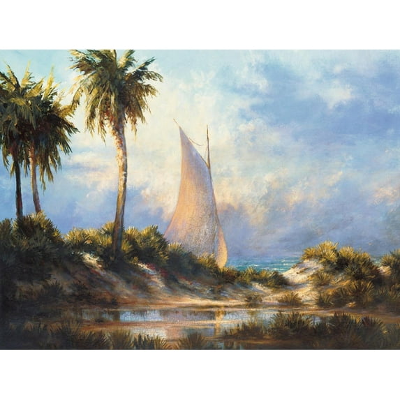 Art.com Manasota Key Returning Art Print by Malarz, 16" x 12"