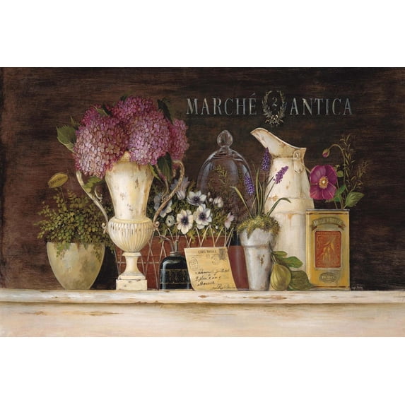 Art.com Marche Antica Vignette Art Print by Angela Staehling, 36" x 24"