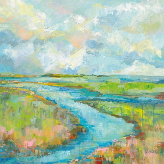 Art.com Marsh Art Print by Jeanette Vertentes, 16" x 16"