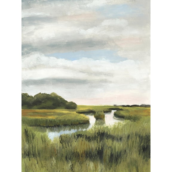 Art.com Marsh Landscapes I Art Print by Naomi McCavitt, 24" x 32"