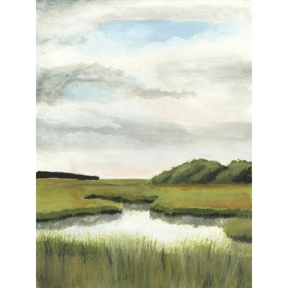 Art.com Marsh Landscapes II Art Print by Naomi McCavitt, 18" x 24"