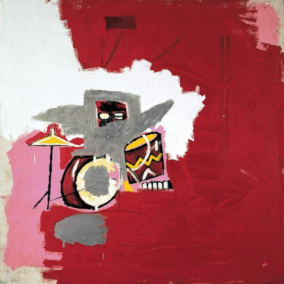 Art.com Max Roach Giclee Print by Jean-Michel Basquiat, 30" x 30"