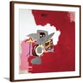 thumbnail image 1 of Art.com Max Roach Giclee Print by Jean-Michel Basquiat, Brown Frame Wall Art, 29" x 29", 1 of 5
