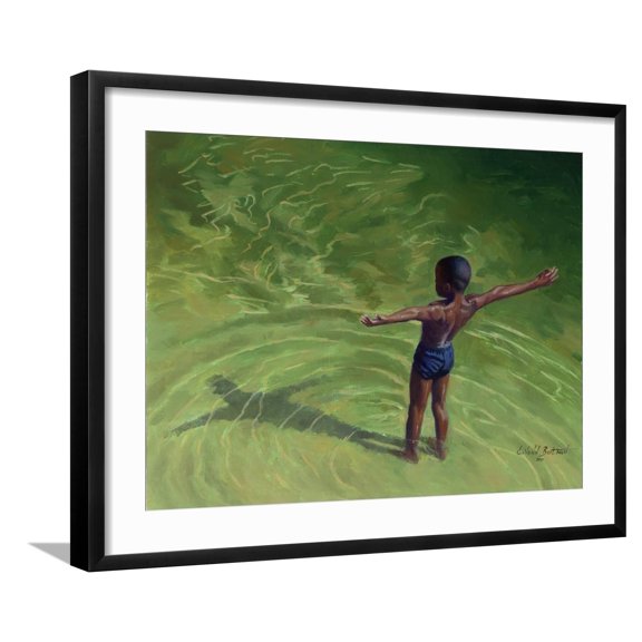 Art.com Me Giclee Print by Colin Bootman, Black Frame Wall Art, 29" x 23"