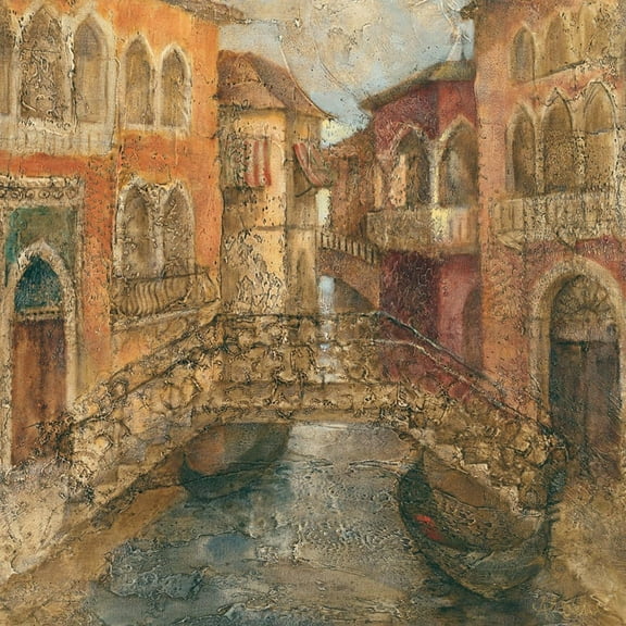 Art.com Memories of Venice III Art Print by Albena Hristova, 16" x 16"
