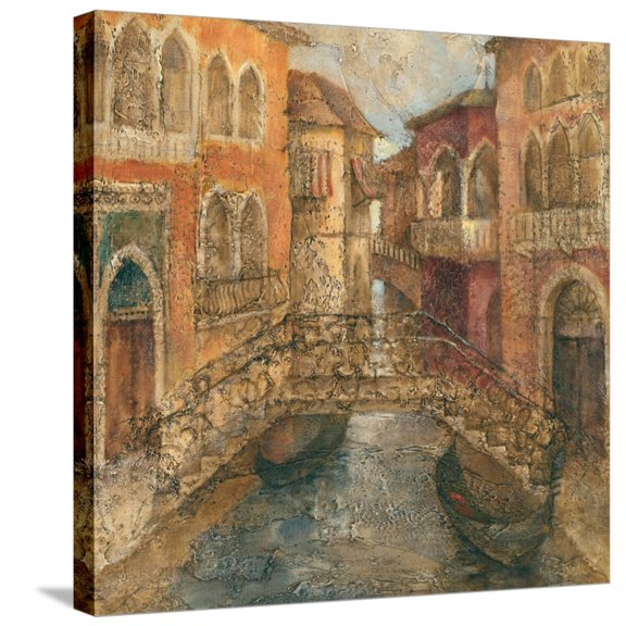 Art.com Memories of Venice III Stretched Canvas Print Wall Art by Albena Hristova, 24" x 24"