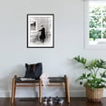 thumbnail image 1 of Art.com Michael Collins (1870-1922) with His Famous Bicycle Photographic Print by Irish Photographer, Black Frame Wall Art, 23" x 29", 1 of 4