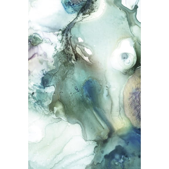 Art.com Mint Bubbles IV Art Print by PI Studio, 12" x 18"