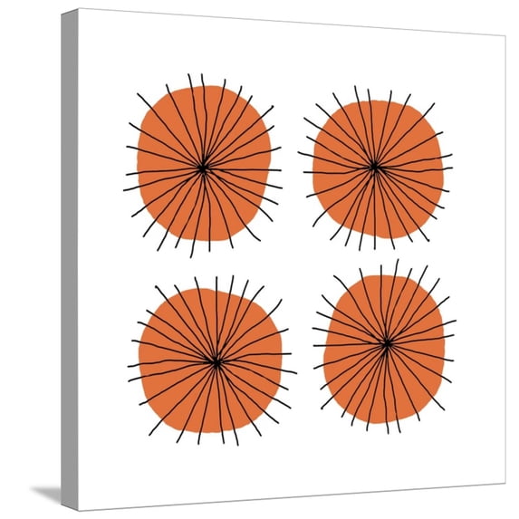 Art.com Mitosis One Stretched Canvas Print Wall Art by Jan Weiss, 24" x 24"