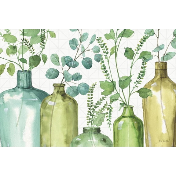 Art.com Mixed Greens L Art Print by Lisa Audit, 18" x 12"