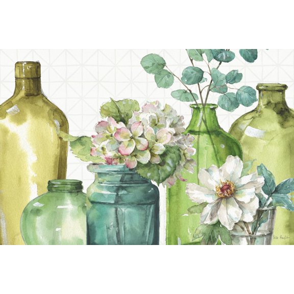Art.com Mixed Greens XLIX Art Print by Lisa Audit, 36" x 24"