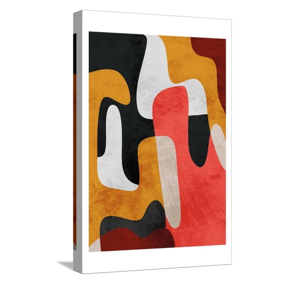Art.com Mixed Theories 2 Stretched Canvas Print Wall Art by Marcus Prime, 12" x 18"