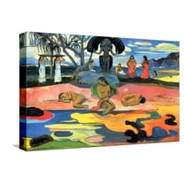 Art.com Mohana No Atua Stretched Canvas Print Wall Art by Paul Gauguin, 18" x 12"