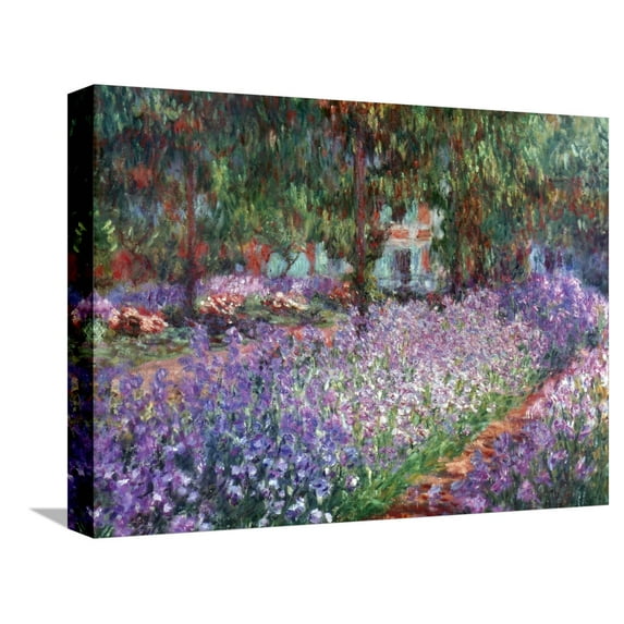 Art.com Monet: Giverny, 1900 Stretched Canvas Print Wall Art by Claude Monet, 16" x 12"