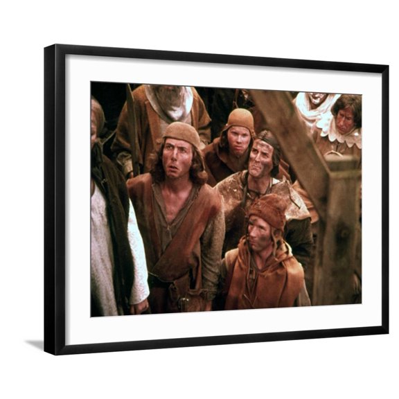 Art.com Monty Python And The Holy Grail, 1975 Photo, Black Frame Wall Art, 29" x 23"