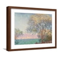 thumbnail image 1 of Art.com Morning at Antibes, 1888 (Oil on Canvas) Giclee Print by Claude Monet, Brown Frame Wall Art, 21" x 17", 1 of 5