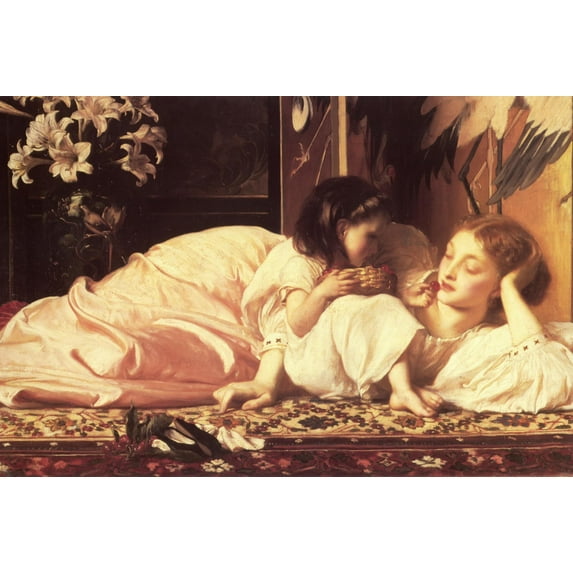 Art.com Mother and Child Art Print by Frederick Leighton, 24" x 16"